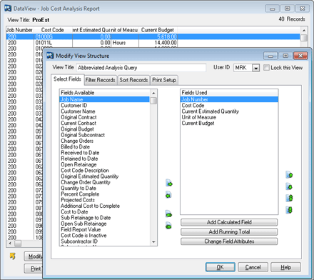 Custom Report Writer (Dataview™)  Screenshot